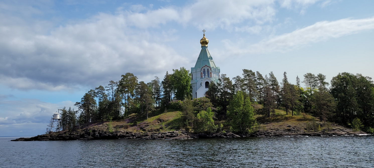 Валаам Спасо Преображенский собор осенью